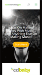 Mobile Screenshot of musicgoat.com